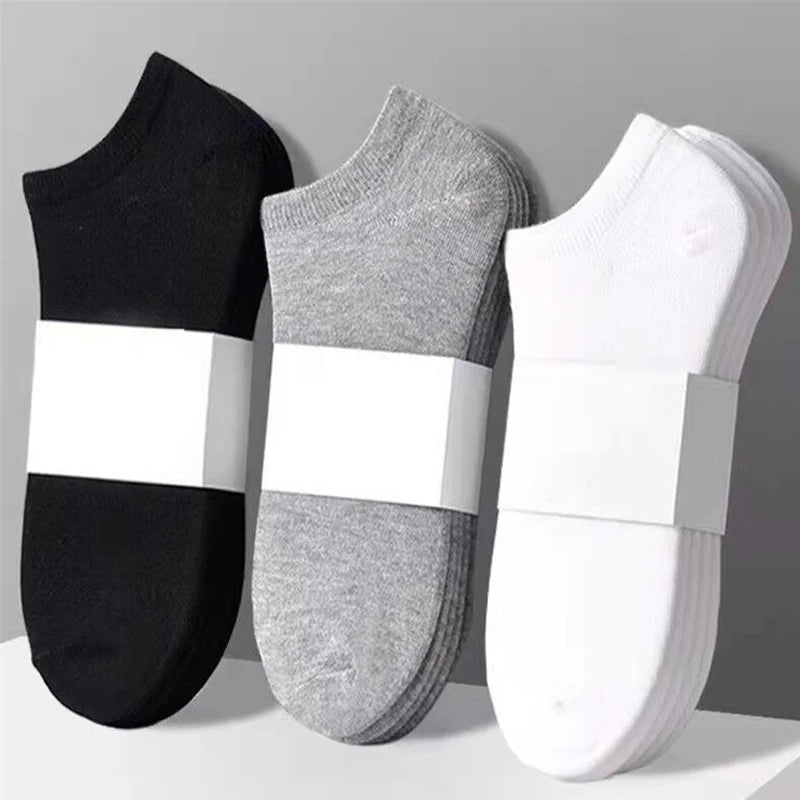 Unisex Low Cut Ankle Socks – Breathable, Anti-Odor Boat Socks for Men & Women (3, 5 or 10 Pack)