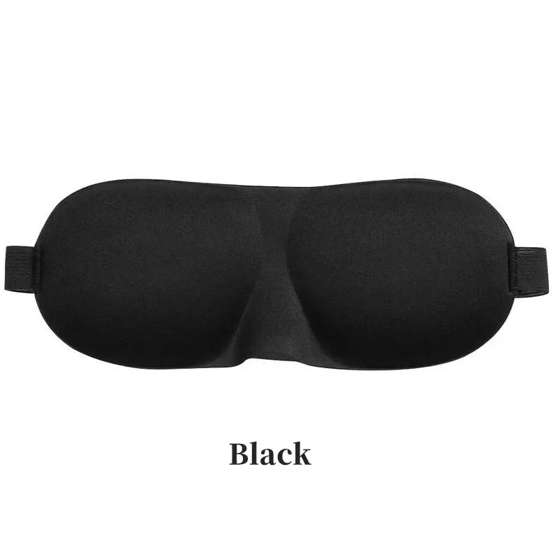 3D Contoured Sleep Eye Mask – Soft, Breathable Blackout Sleeping Mask for Men & Women