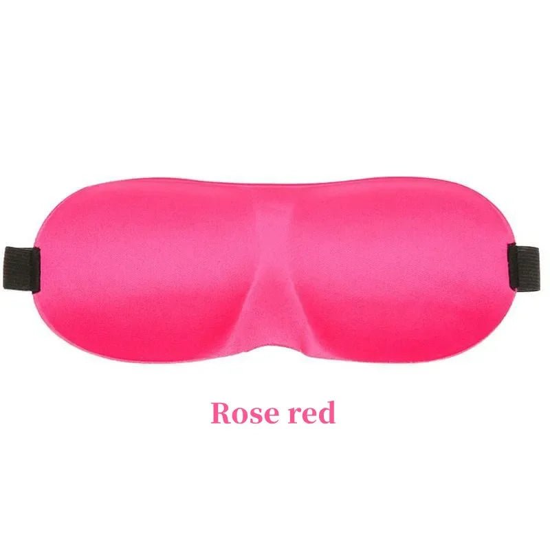 3D Contoured Sleep Eye Mask – Soft, Breathable Blackout Sleeping Mask for Men & Women