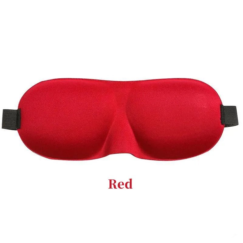 3D Contoured Sleep Eye Mask – Soft, Breathable Blackout Sleeping Mask for Men & Women