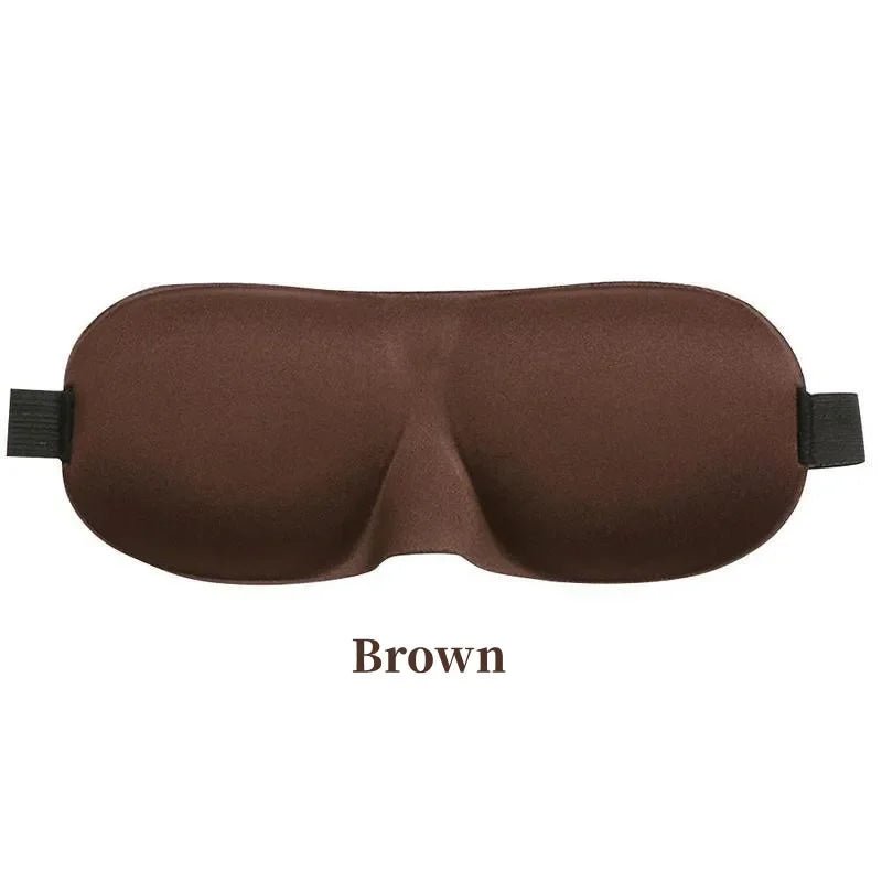 3D Contoured Sleep Eye Mask – Soft, Breathable Blackout Sleeping Mask for Men & Women