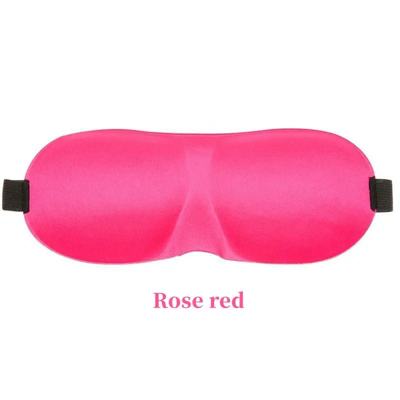 3D Contoured Sleep Eye Mask – Soft, Breathable Blackout Sleeping Mask for Men & Women
