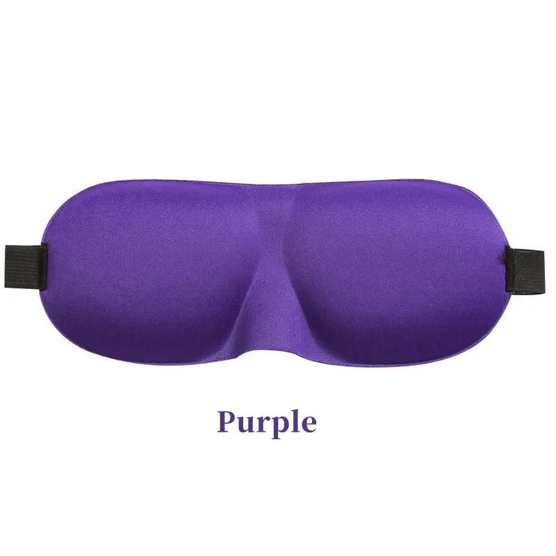 3D Contoured Sleep Eye Mask – Soft, Breathable Blackout Sleeping Mask for Men & Women