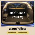 Car Trunk LED Light Strip – Auto-Sensing Ambient Interior Light, No Wiring, 2M or 4M
