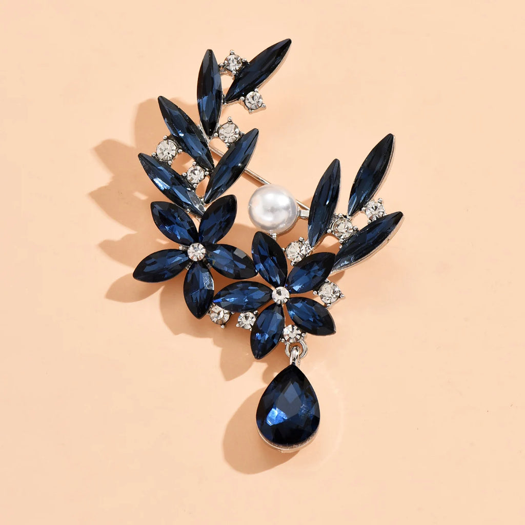 Women's Flower Brooch Pin – Elegant Charm Jewelry for Dates, Parties & Gifts