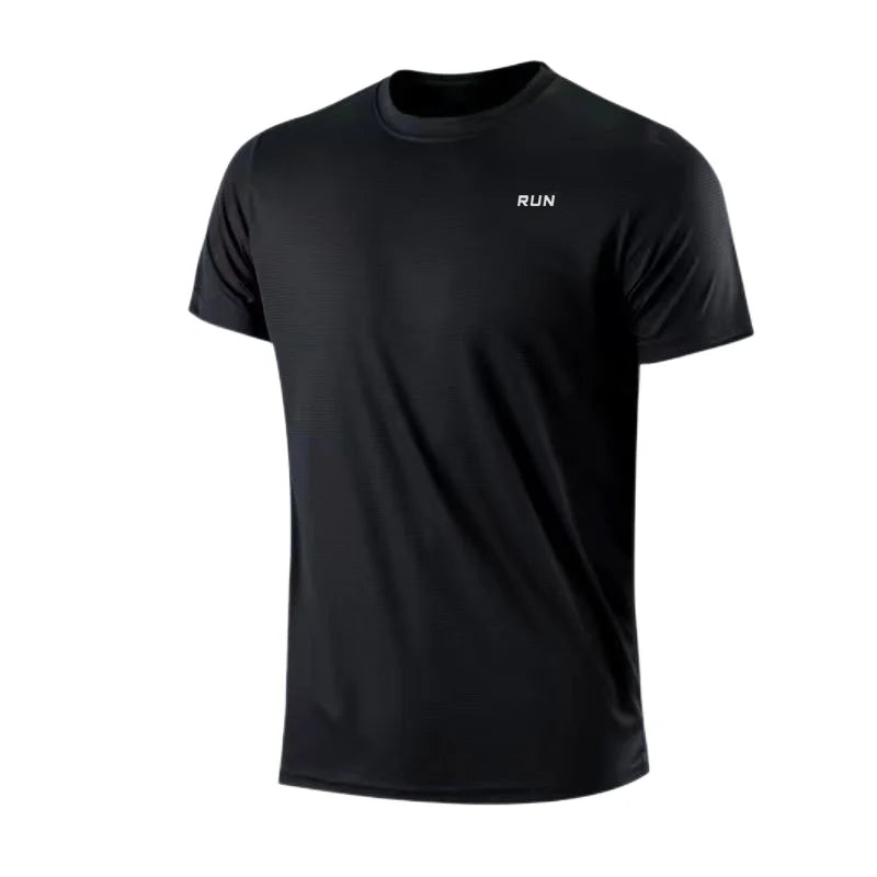 Men's Quick Dry Gym Running T-Shirt – Moisture Wicking Sport Tee, 7 Colors, Sizes M–4XL