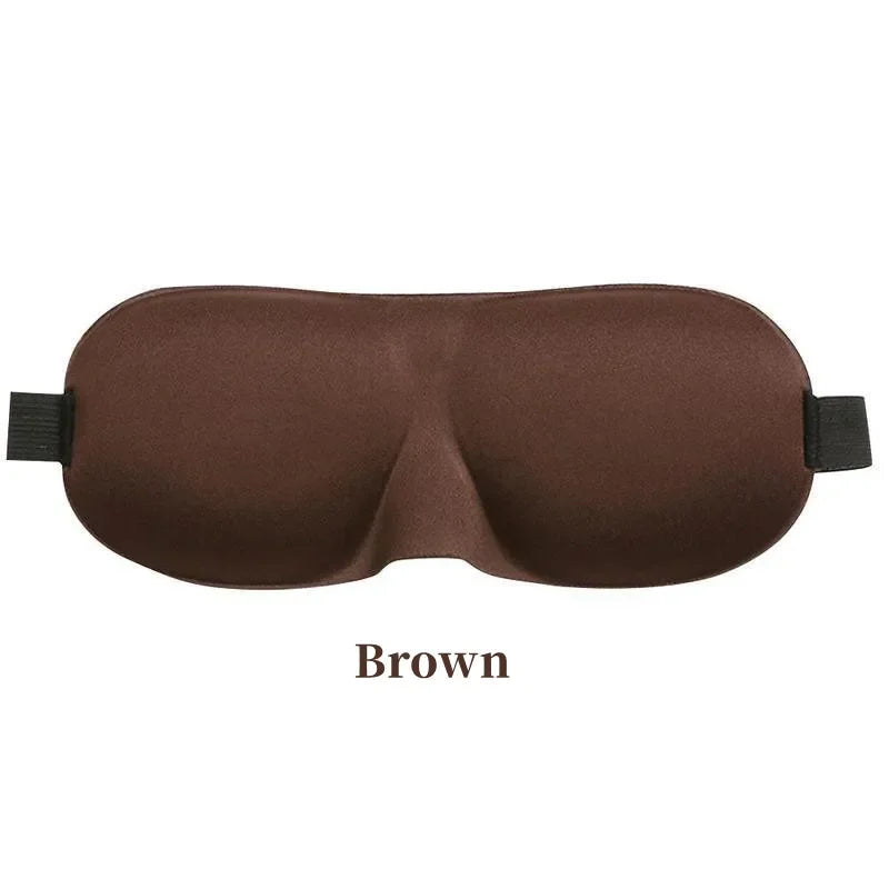 3D Contoured Sleep Eye Mask – Soft, Breathable Blackout Sleeping Mask for Men & Women
