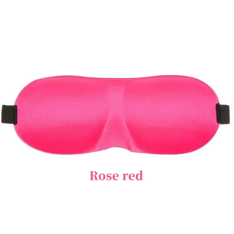 3D Contoured Sleep Eye Mask – Soft, Breathable Blackout Sleeping Mask for Men & Women
