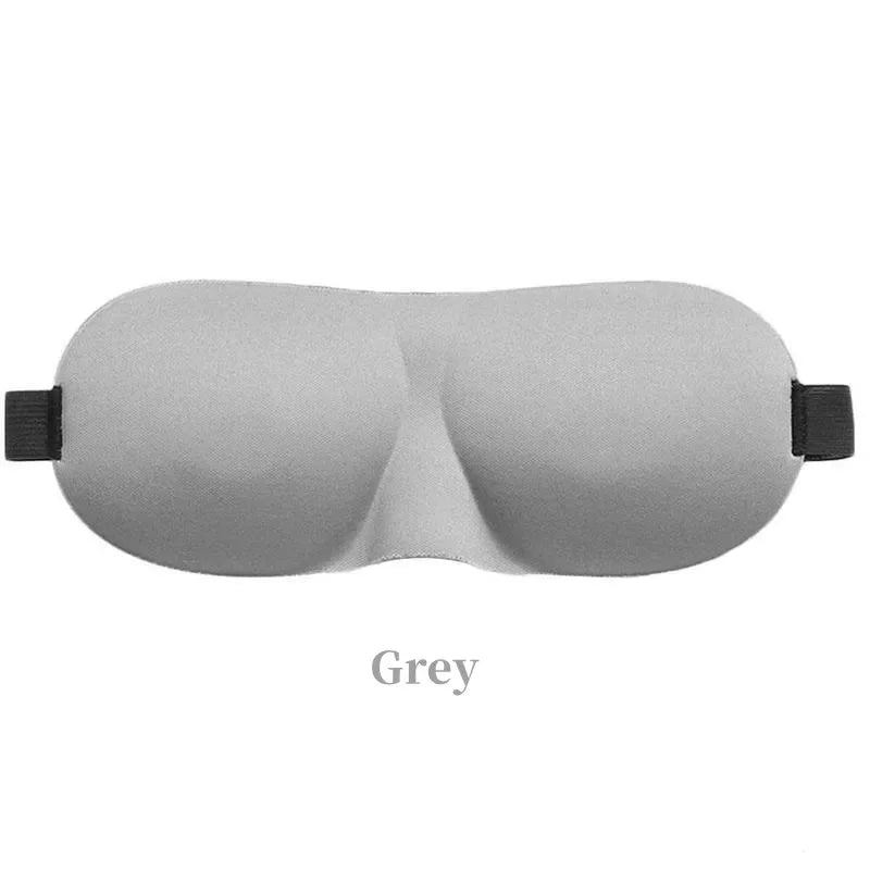 3D Contoured Sleep Eye Mask – Soft, Breathable Blackout Sleeping Mask for Men & Women