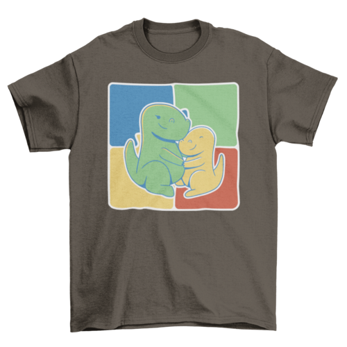 Autism awareness dinosaurs t-shirt
