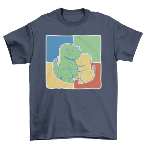 Autism awareness dinosaurs t-shirt
