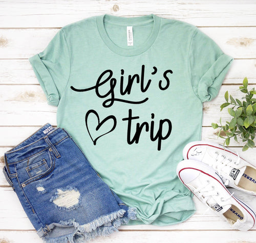 Girls Trip T-Shirt – Bella Canvas Soft Unisex Tee, 12 Colors