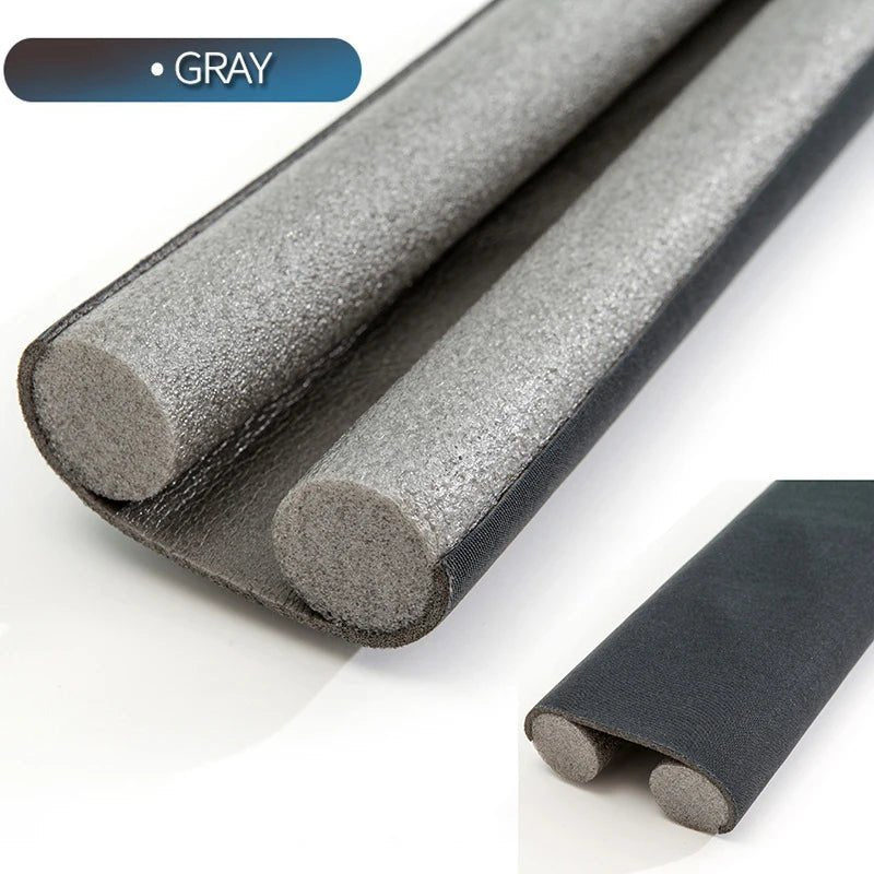 Door Bottom Seal Strip – Flexible Weatherstrip Wind, Dust & Draft Blocker