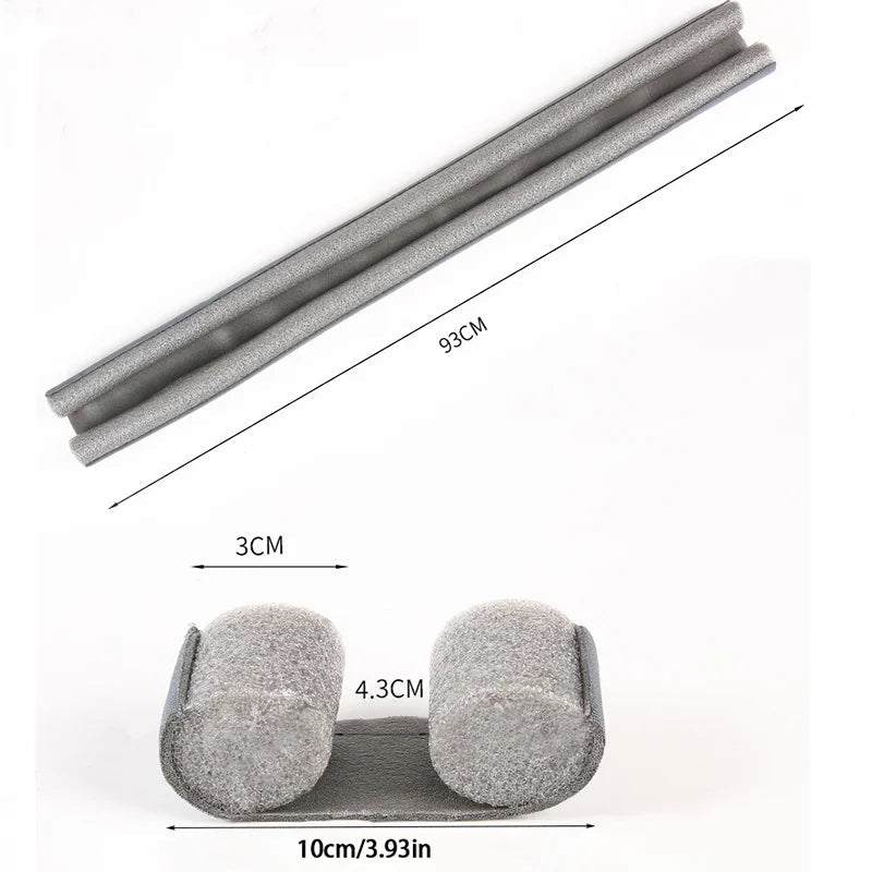 Door Bottom Seal Strip – Flexible Weatherstrip Wind, Dust & Draft Blocker