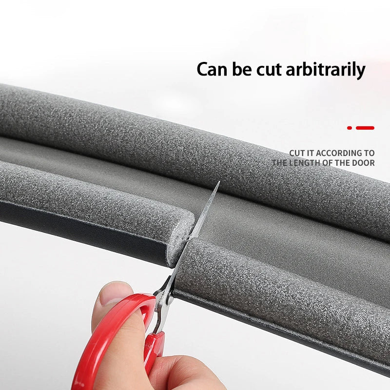 Door Bottom Seal Strip – Flexible Weatherstrip Wind, Dust & Draft Blocker