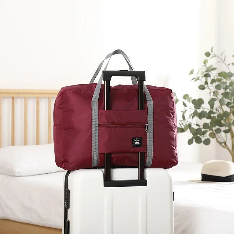 Foldable Travel Duffel Bag – Lightweight 25L Carry-On for Women, Gym & Weekend Trips