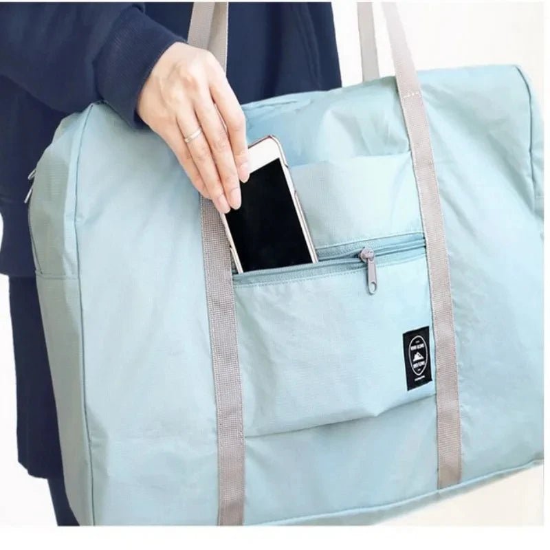 Foldable Travel Duffel Bag – Lightweight 25L Carry-On for Women, Gym & Weekend Trips