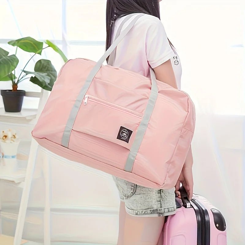 Foldable Travel Duffel Bag – Lightweight 25L Carry-On for Women, Gym & Weekend Trips