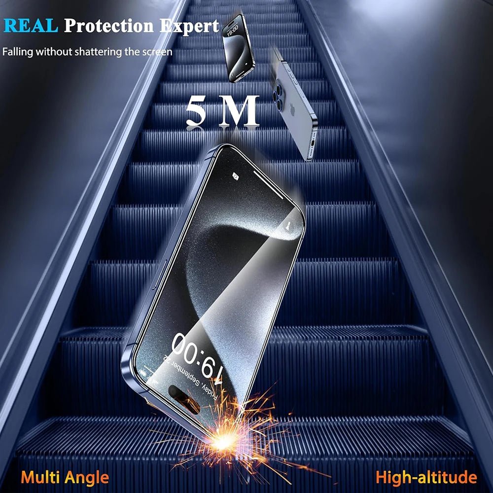 iPhone Tempered Glass Screen Protector 4-Pack – iPhone 5 to 16 Pro Max