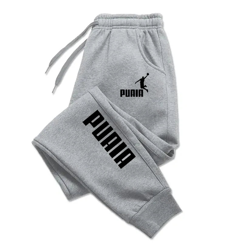 Men's Loose Fit Jogger Pants – Sport Streetwear Trousers for Fitness & Casual Wear, Sizes S–XXXL