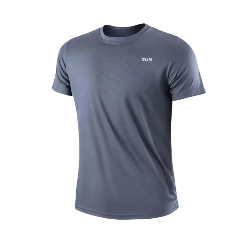 Men's Quick Dry Gym Running T-Shirt – Moisture Wicking Sport Tee, 7 Colors, Sizes M–4XL