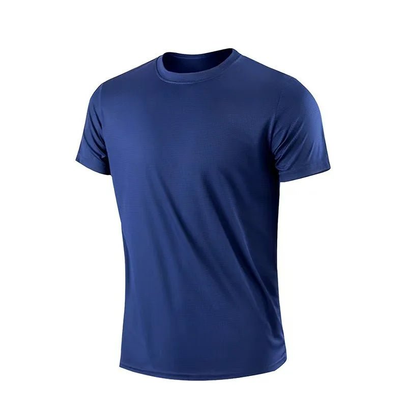 Men's Quick Dry Gym T-Shirt – Moisture Wicking, Lightweight Sport Tee, Sizes M–4XL