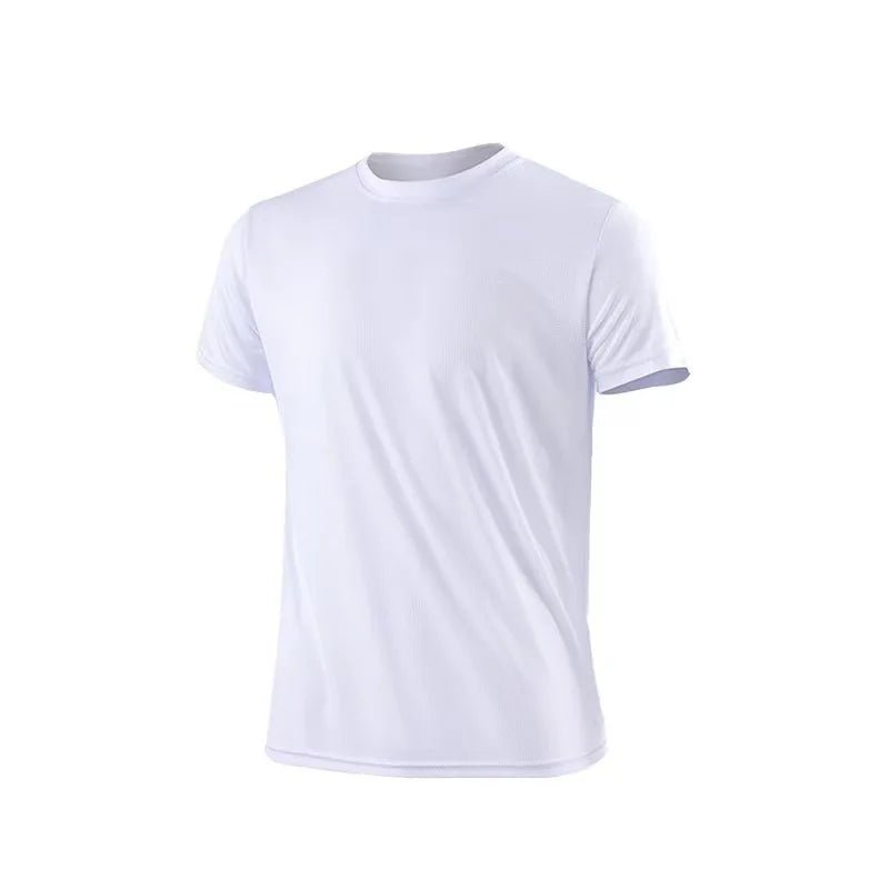 Men's Quick Dry Gym T-Shirt – Moisture Wicking, Lightweight Sport Tee, Sizes M–4XL