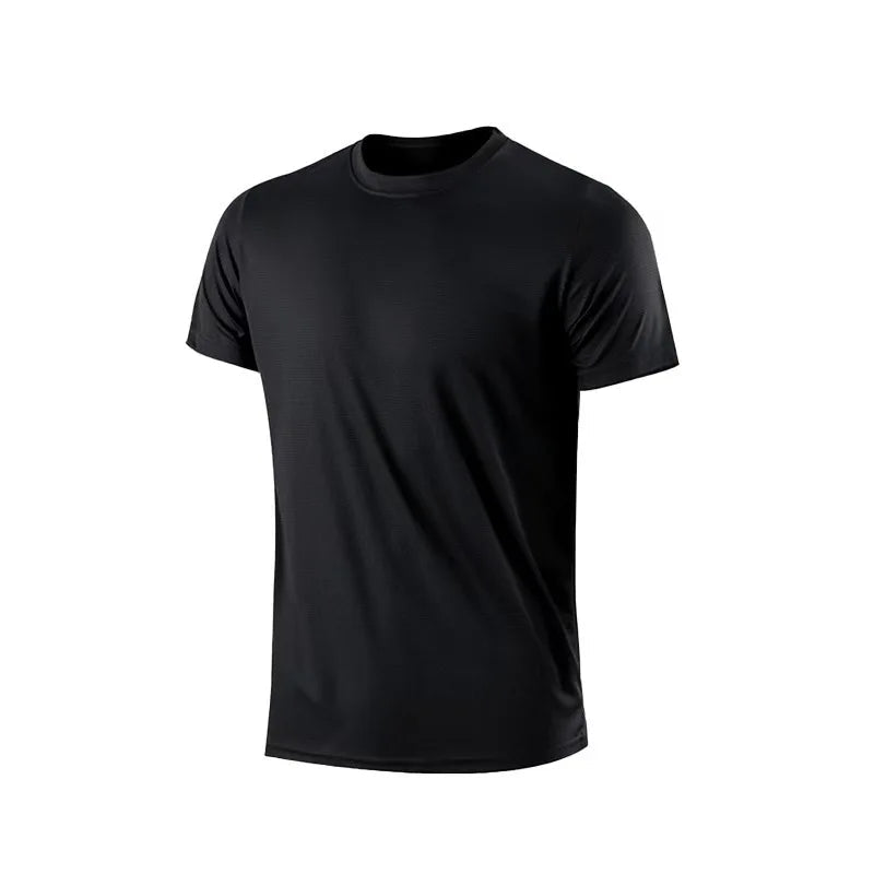 Men's Quick Dry Gym T-Shirt – Moisture Wicking, Lightweight Sport Tee, Sizes M–4XL