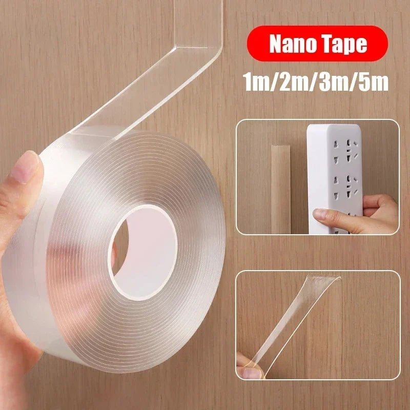 Nano Tape Double Sided – Extra Strong, Reusable & Waterproof – 1m to 5m