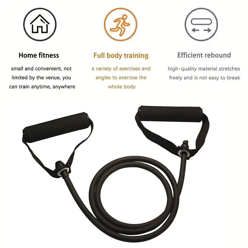 Resistance Bands with Handles – Exercise Workout Bands for Men & Women, 10–30 LB