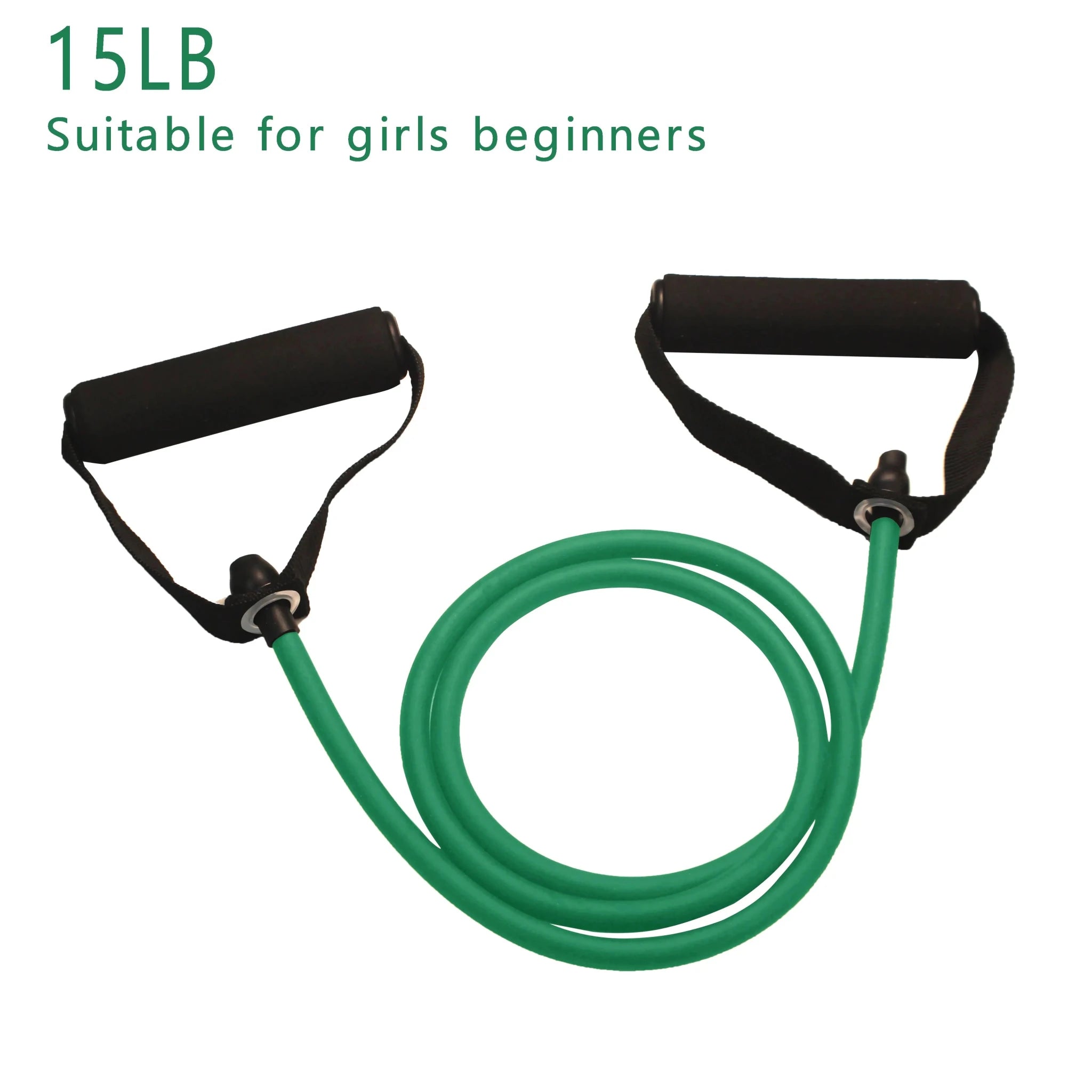 Resistance Bands with Handles – Exercise Workout Bands for Men & Women, 10–30 LB