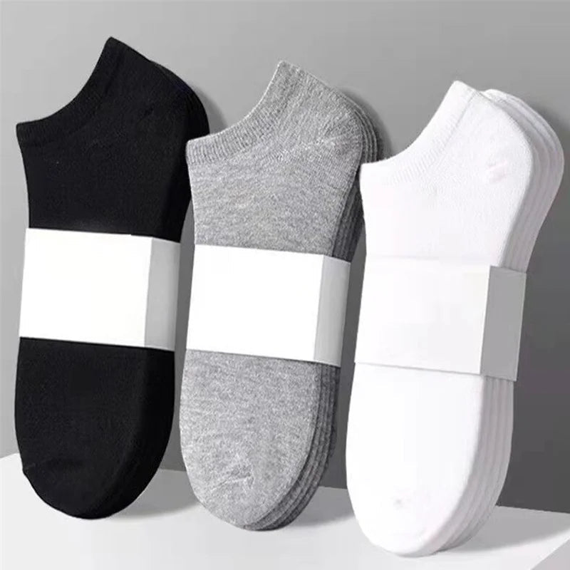 Unisex Low Cut Ankle Socks – Breathable, Anti-Odor Boat Socks for Men & Women (3, 5 or 10 Pack)