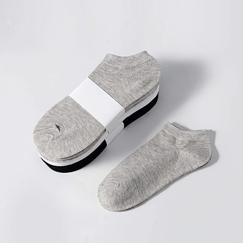 Unisex Low Cut Ankle Socks – Breathable, Anti-Odor Boat Socks for Men & Women (3, 5 or 10 Pack)