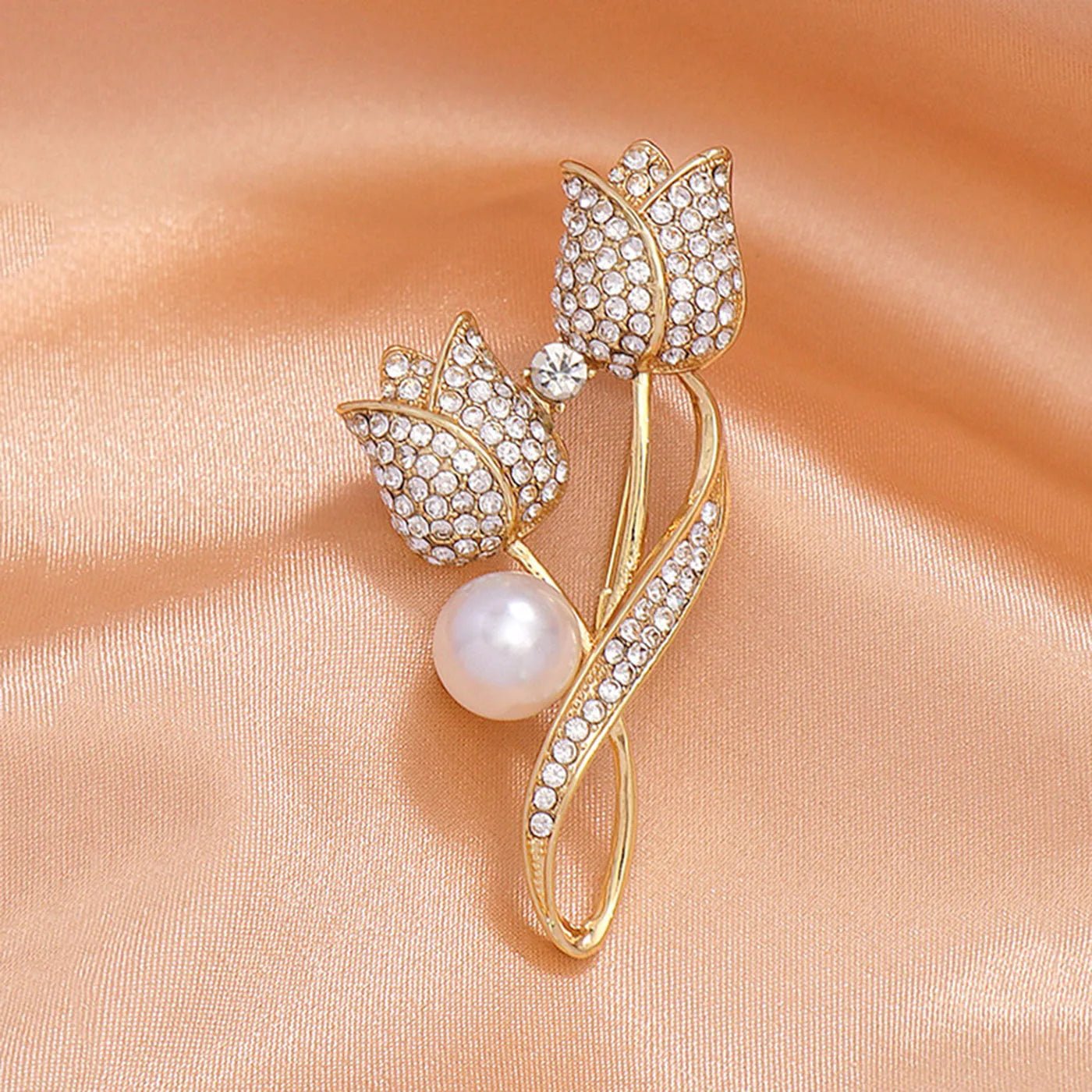 Women's Flower Brooch Pin – Elegant Charm Jewelry for Dates, Parties & Gifts